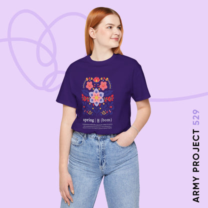 OT7 Short Sleeve Shirt - Until the Flowers Bloom - Unisex Jersey T-Shirt
