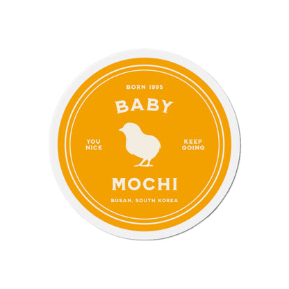 Baby Mochi Badge Series Die-Cut Magnet
