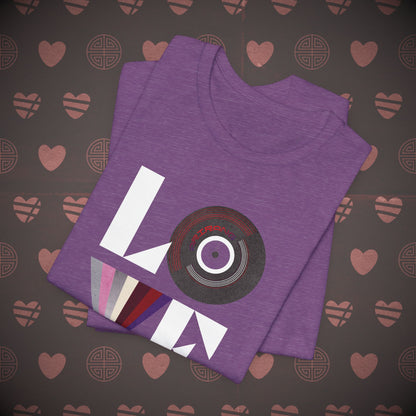 OT7 Short Sleeve Shirt - Love Record - Unisex Jersey T-Shirt