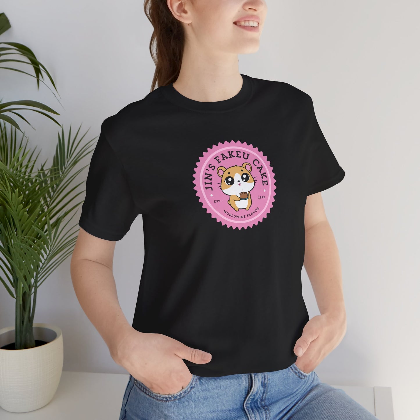 Jin Fakeu Cake Unisex Jersey Short Sleeve Tee