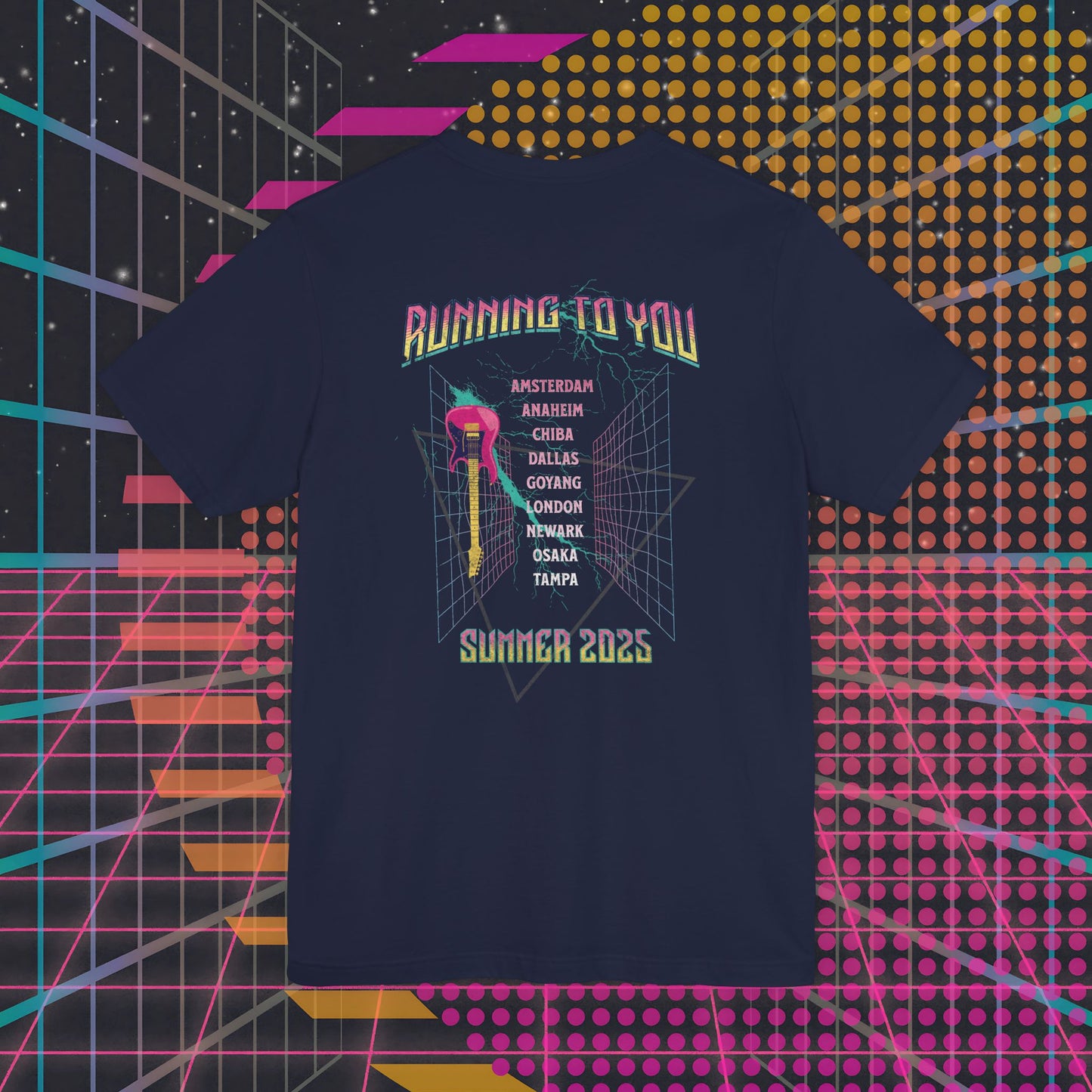 Jin Concert Short Sleeve Shirt - Fanmade BTS Merch - Running To You - Unisex Jersey T-Shirt