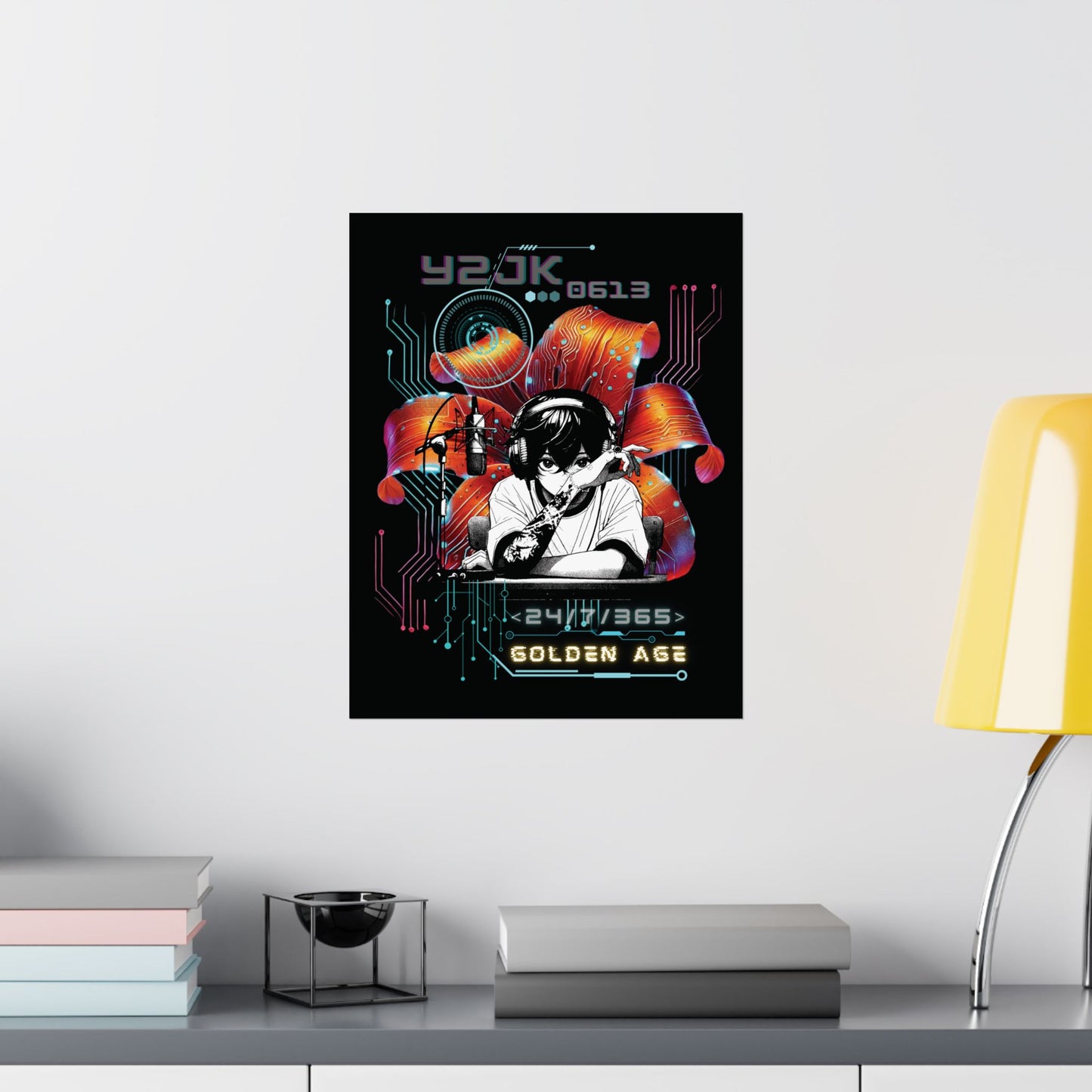 Jungkook Y2JK Retro Series Matte Poster