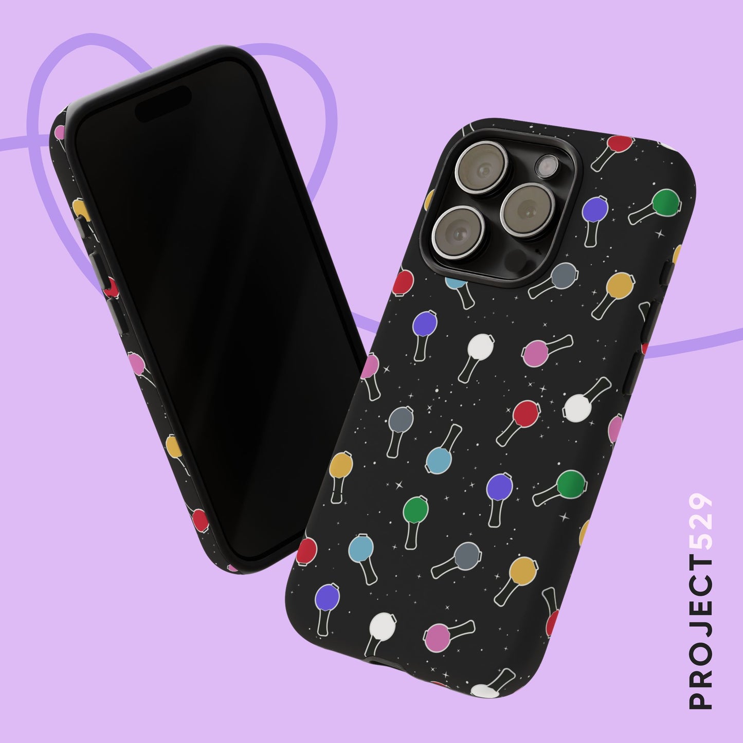 Ma City Map Lightstick Tough Phone Case