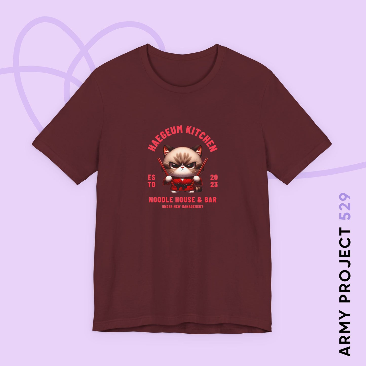 Haegeum Noodle House Unisex Jersey Short Sleeve Tee