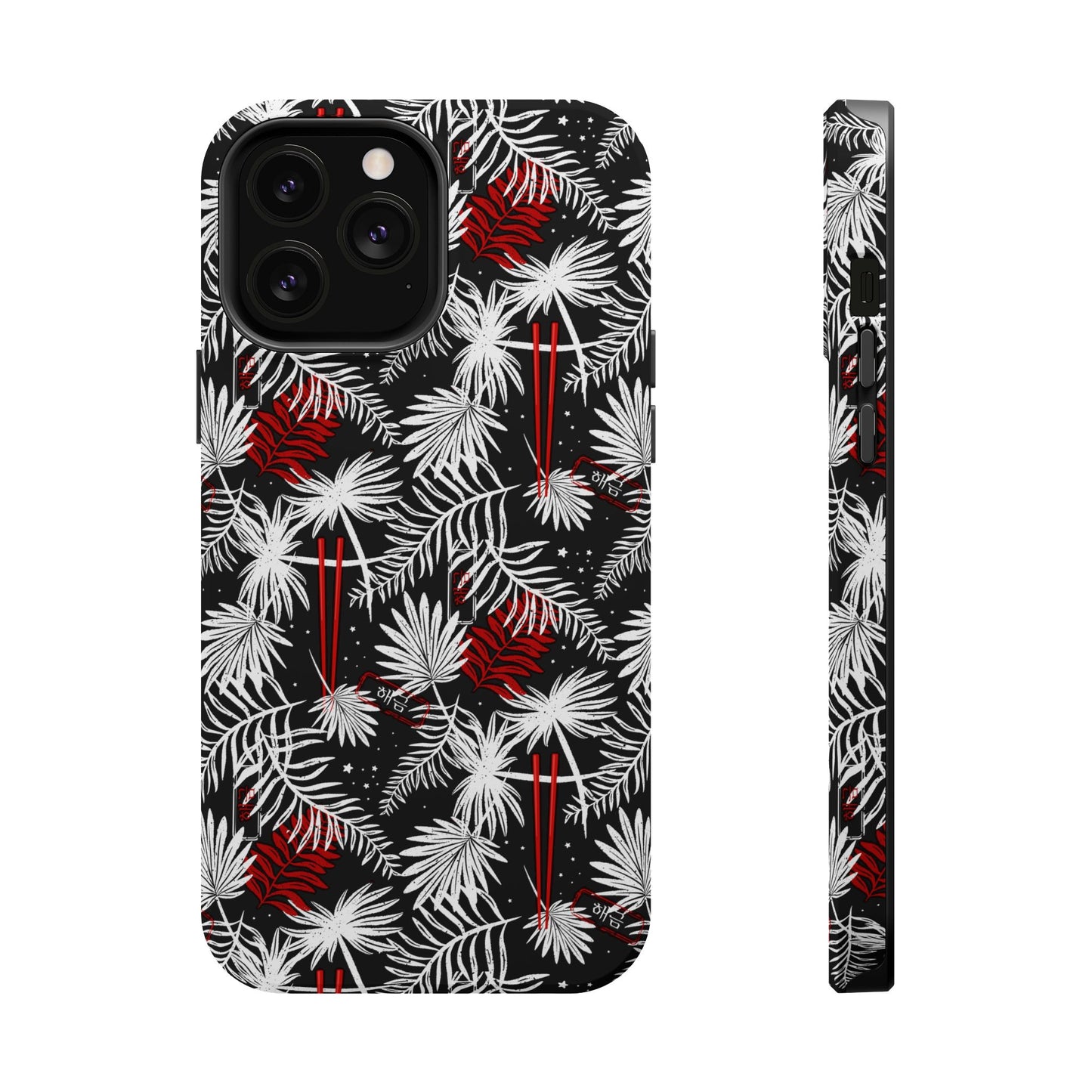 Tropical Chopsticks Magnetic Tough Phone Case