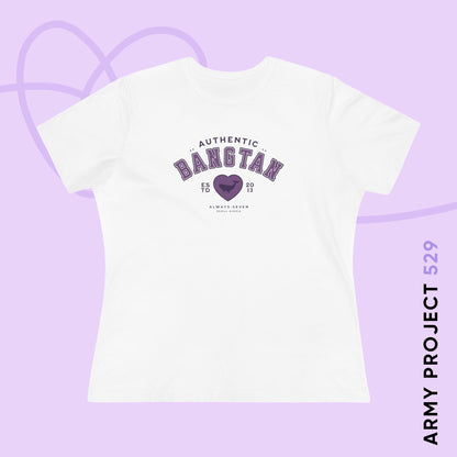 OT7 Women's Tee - Bangtan Athletics - Fanmade BTS Merch - Soft Jersey T-Shirt