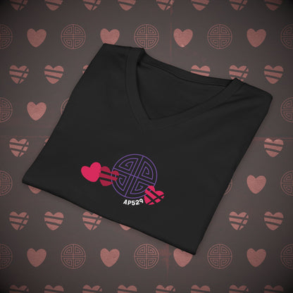 OT7 V-Neck Shirt - Friends Don't Let Friends ARIRANG Alone - Unisex Jersey T-Shirt