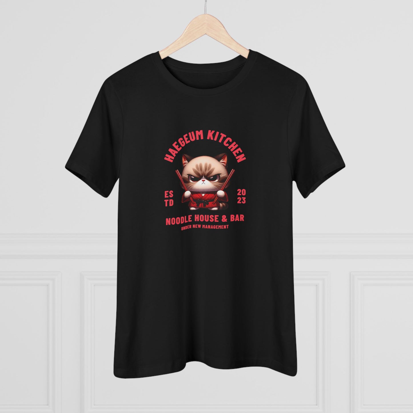 Yoongi Women's Tee - Haegeum Noodle House - Fanmade BTS Merch - Soft Jersey T-Shirt