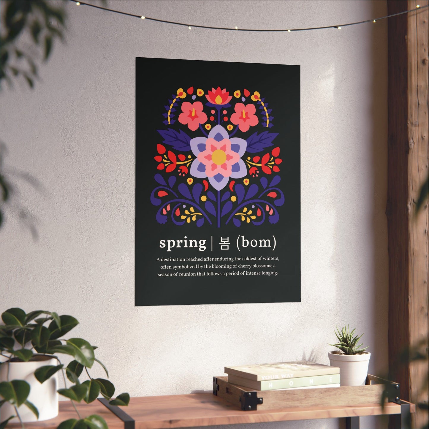 OT7 Wall Art - Until the Flowers Bloom - Matte Poster