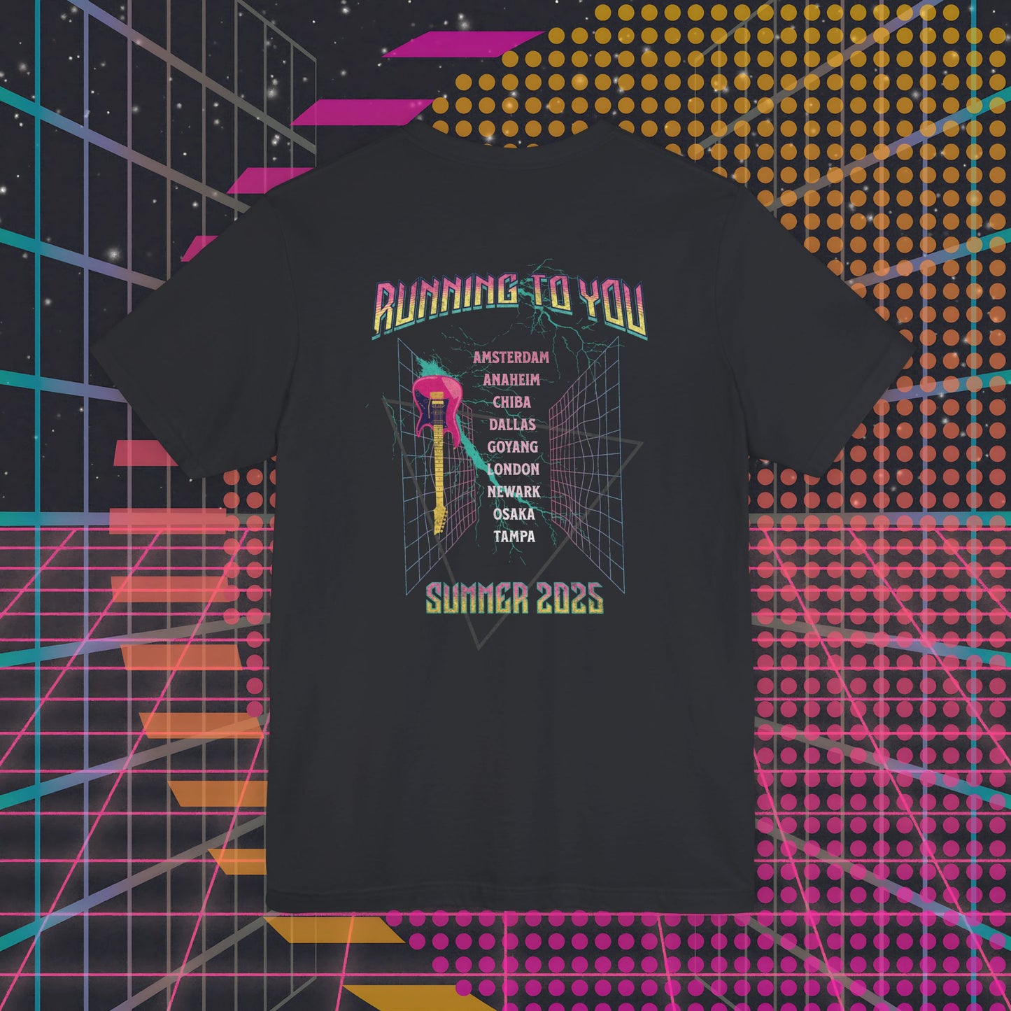 Jin Concert Short Sleeve Shirt - Fanmade BTS Merch - Running To You - Unisex Jersey T-Shirt