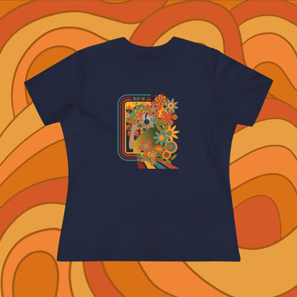 Namjoon Women's Tee - BTS Fanmade Retro Series - 70s Bohemian Aesthetic - Soft Jersey T-Shirt