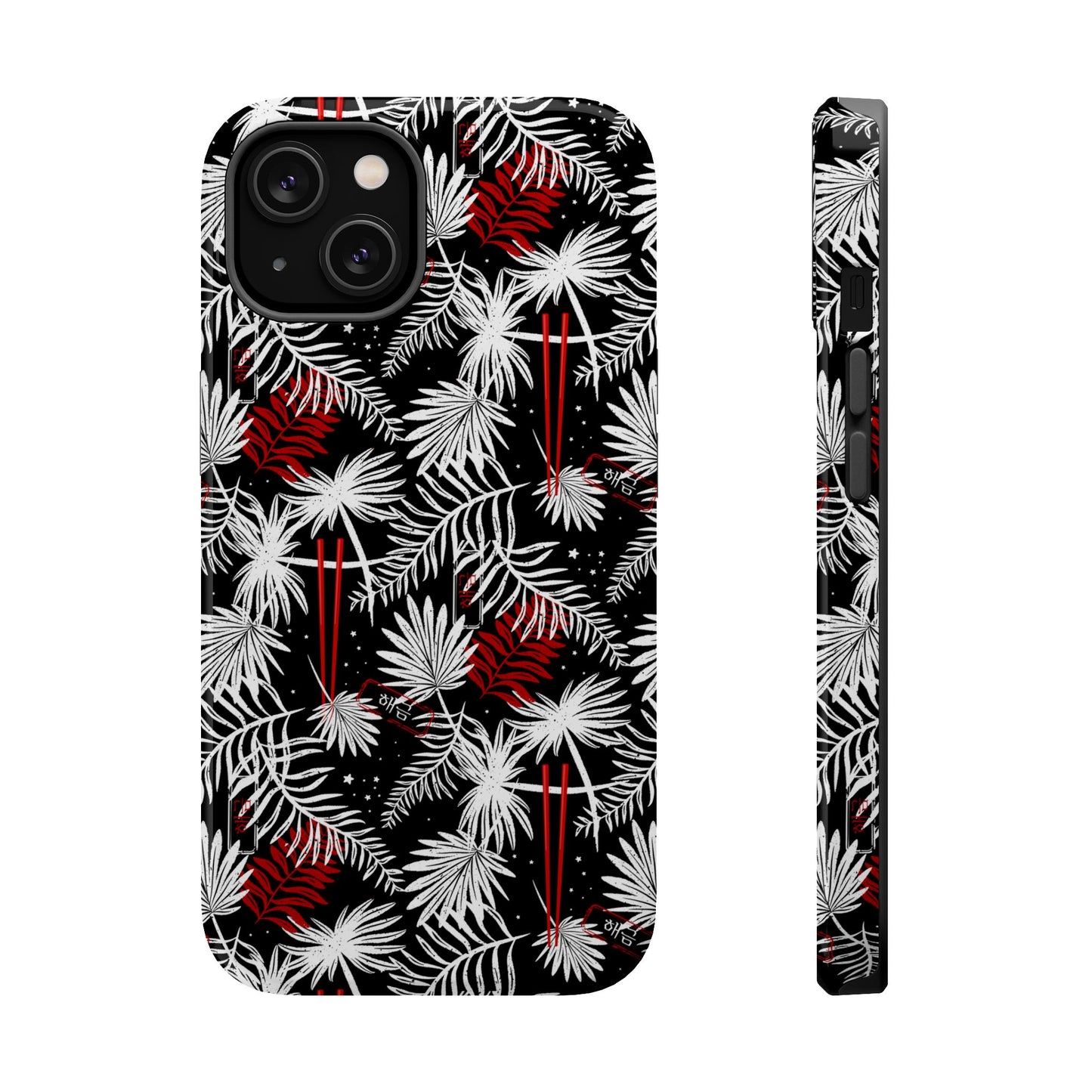 Tropical Chopsticks Magnetic Tough Phone Case