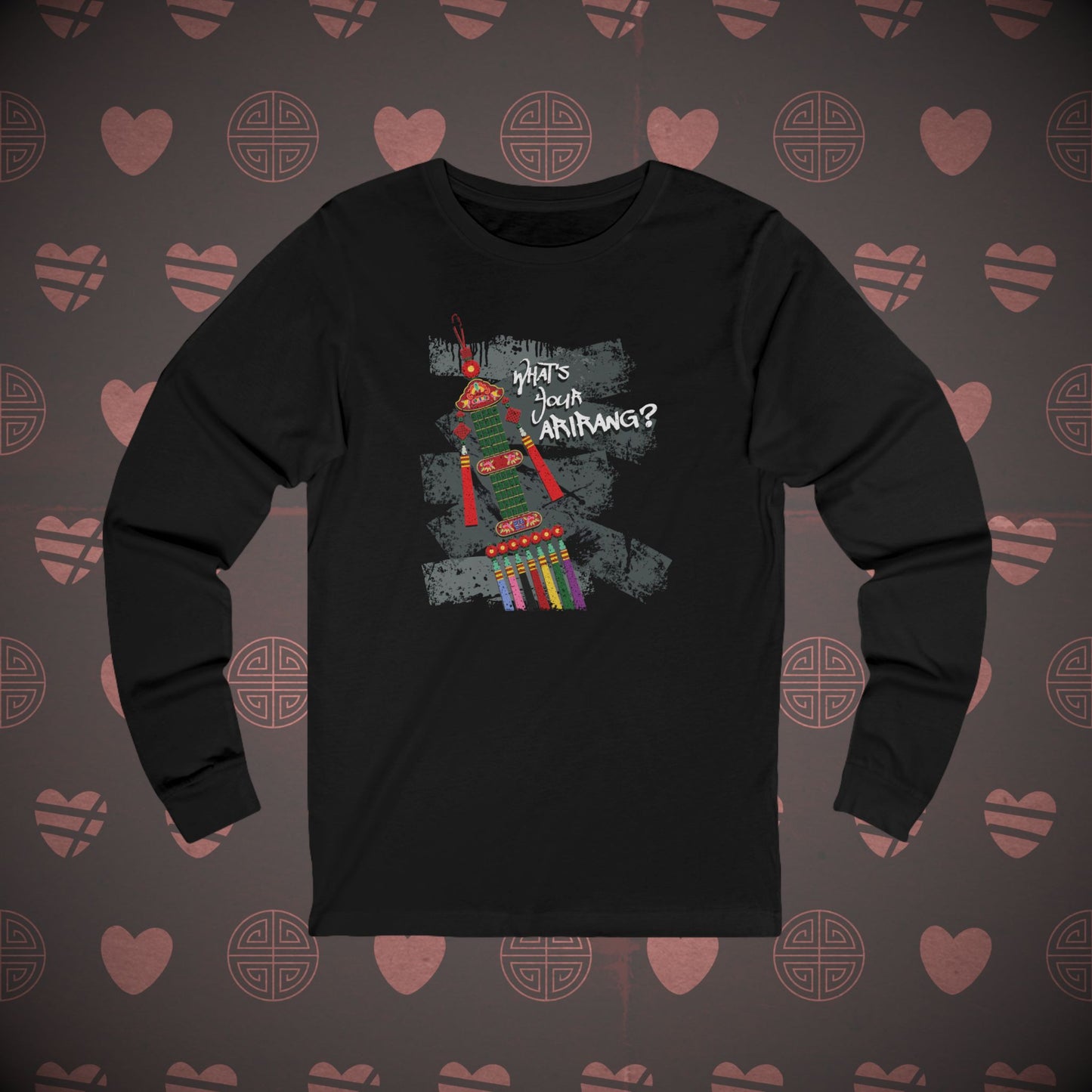 OT7 Long Sleeve Shirt - What's Your Arirang? Streetwear - Soft Unisex T-Shirt