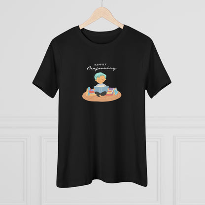 Happily Namjooning Women's Relaxed Jersey Short Sleeve Tee