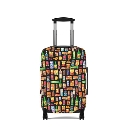 Bright & Bold Korean Snacks Luggage Cover