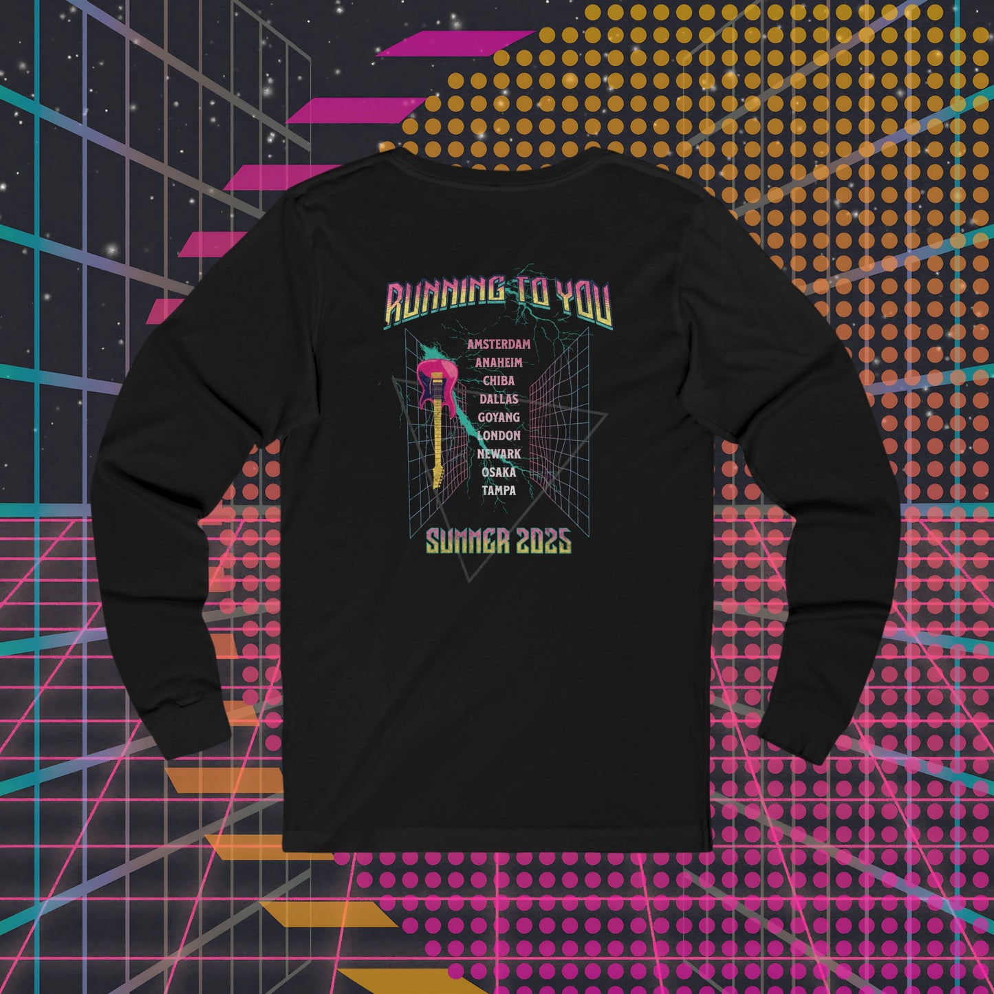 Jin Concert Long Sleeve Shirt - Fanmade BTS Merch - Running To You - Unisex Jersey T-Shirt