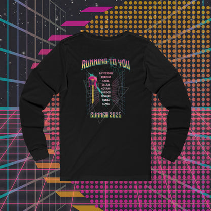 Jin Concert Long Sleeve Shirt - Fanmade BTS Merch - Running To You - Unisex Jersey T-Shirt