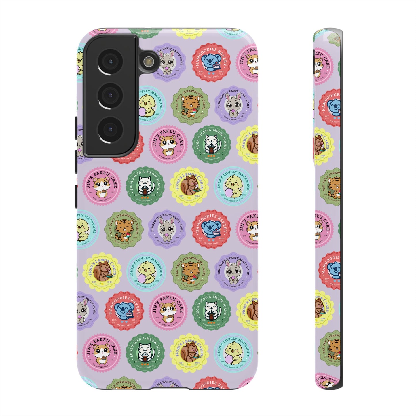 OT7 Phone Case - Cute Fanmade BTS Merch - Namgoodies Bakery - iPhone, Galaxy, Pixel