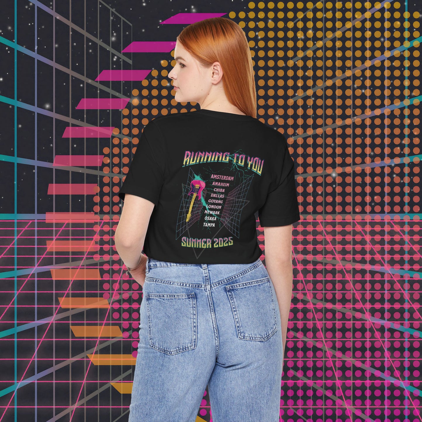 Jin Concert Short Sleeve Shirt - Fanmade BTS Merch - Running To You - Unisex Jersey T-Shirt