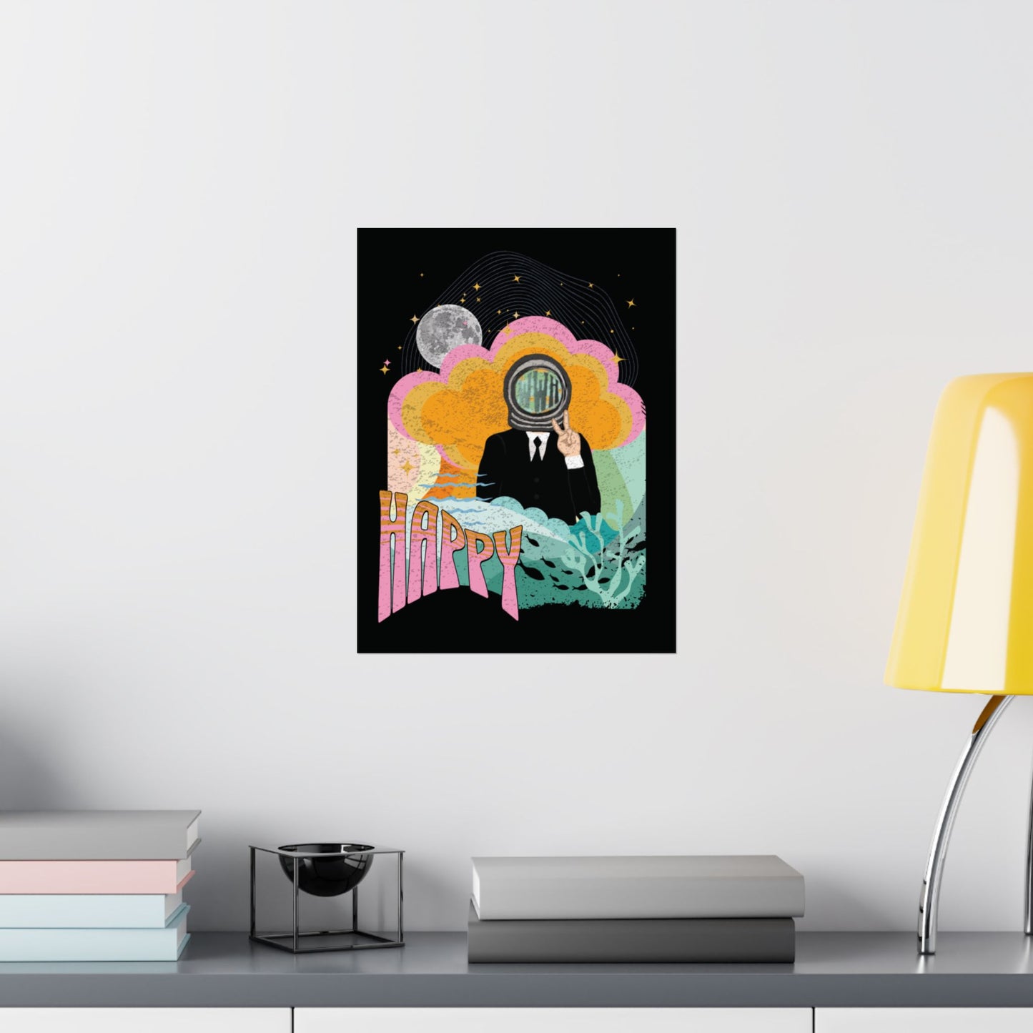 Jin 1960s Retro Series Matte Poster