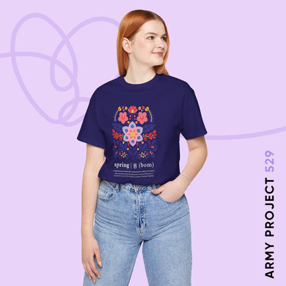 OT7 Short Sleeve Shirt - Until the Flowers Bloom - Unisex Jersey T-Shirt