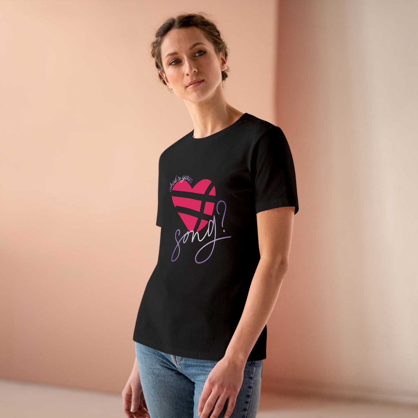 OT7 Women's Tee - What's Your Love Song? - Soft Jersey T-Shirt