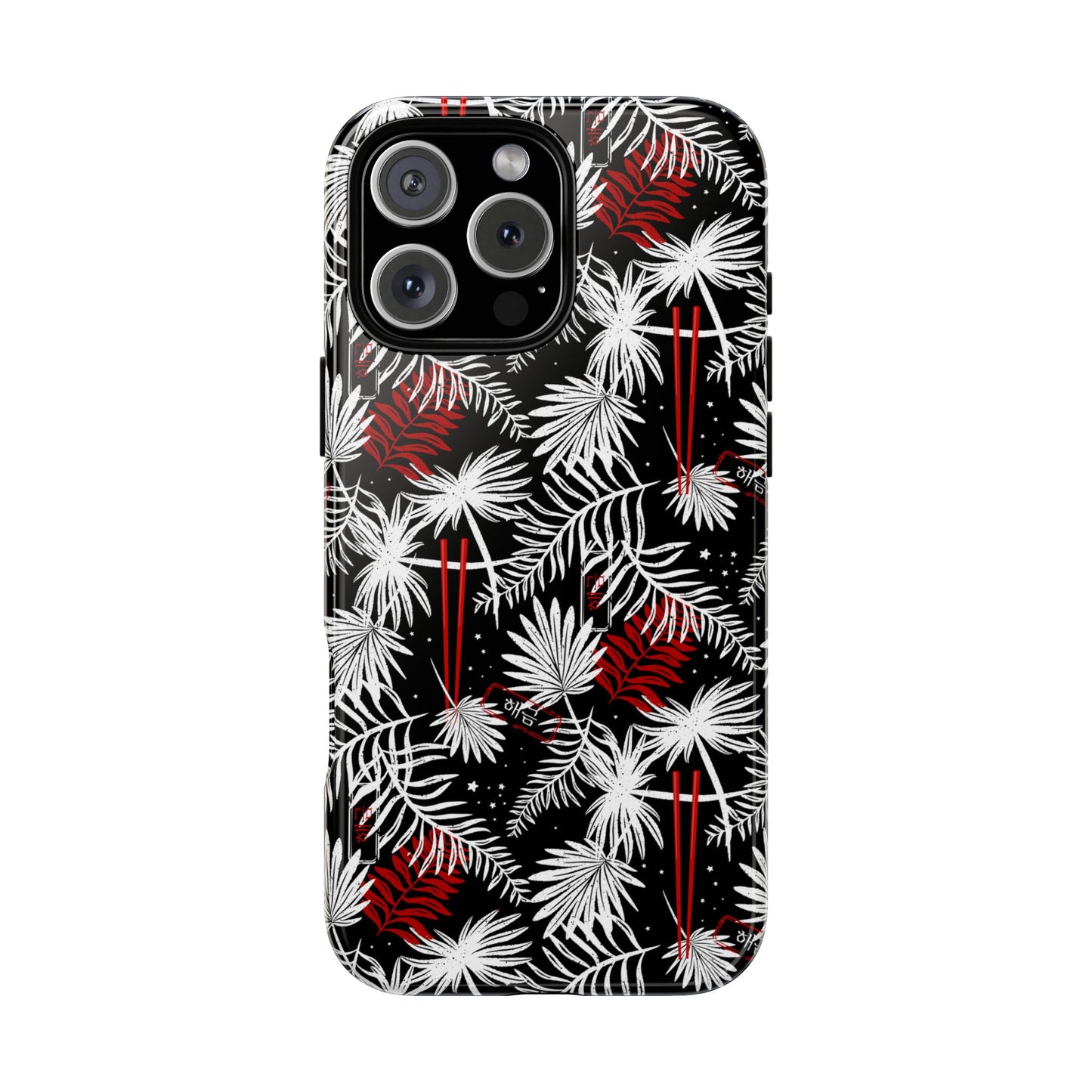 Yoongi Tough Phone Case - Tropical Chopsticks - Fanmade BTS Merch - iPhone, Galaxy, Pixel