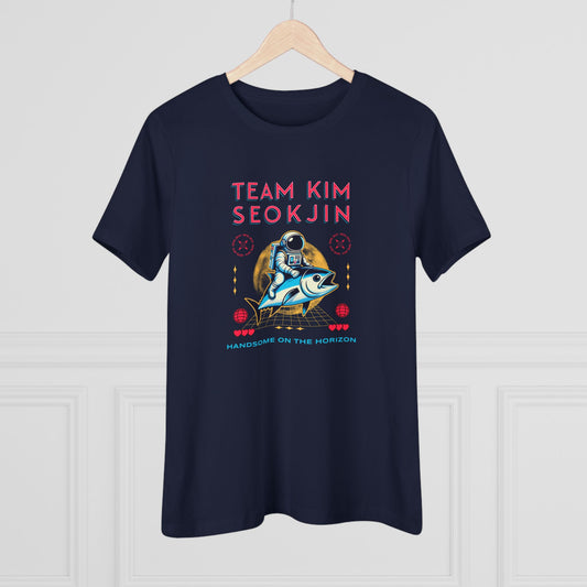 Team Kim Seokjin Women's Relaxed Jersey Short Sleeve Tee