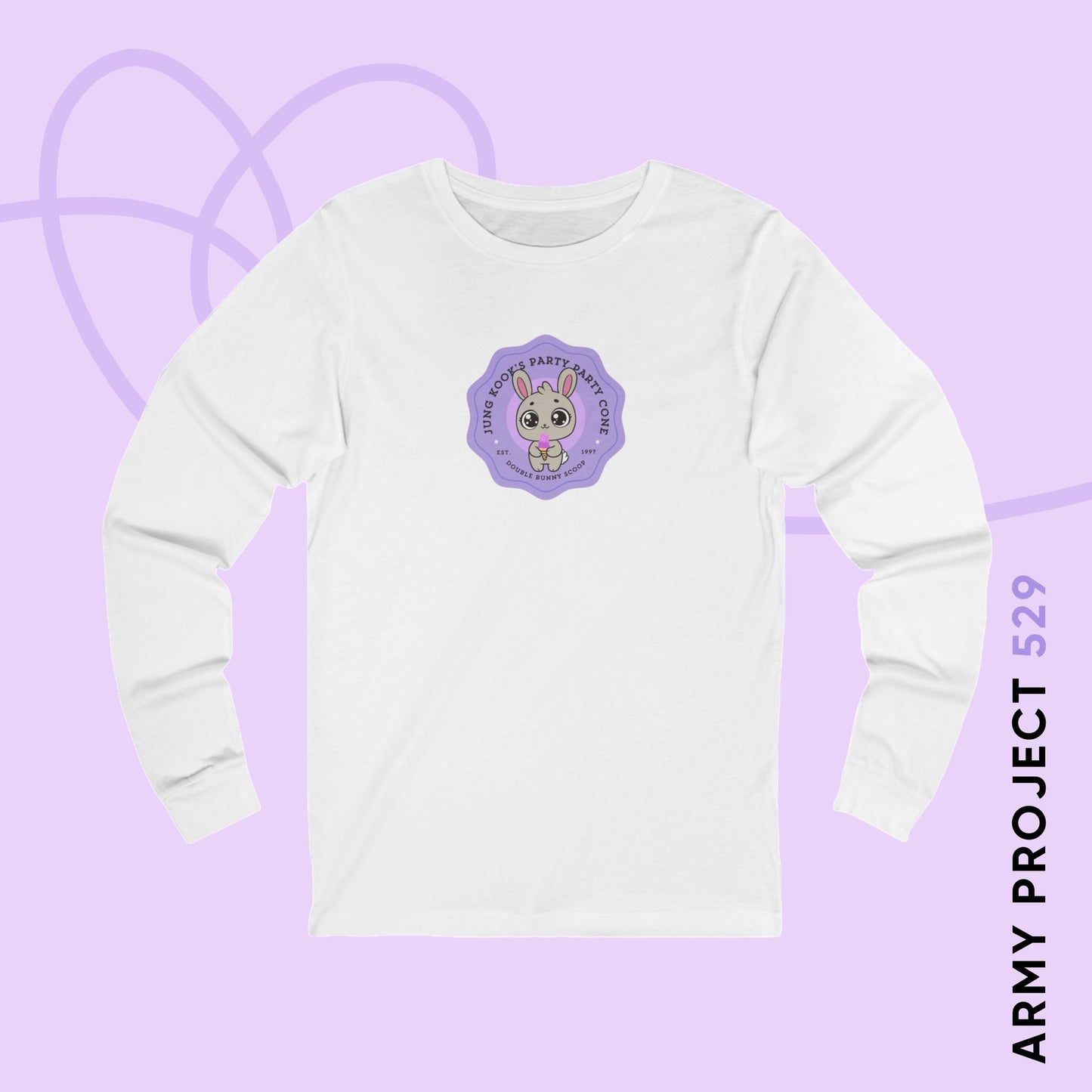 Jung Kook Party Party Cone Unisex Jersey Long Sleeve Tee