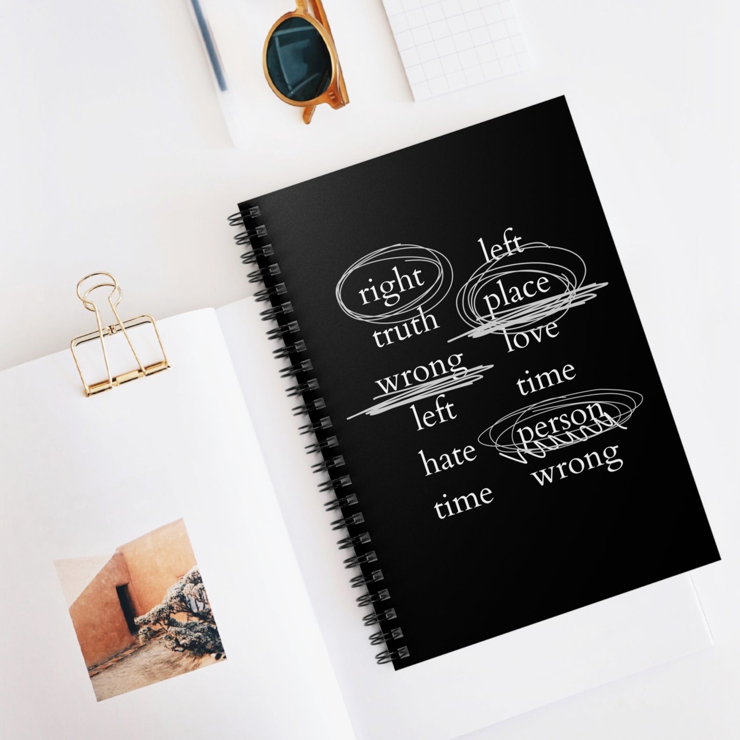 Namjoon Contradictions Spiral Notebook
