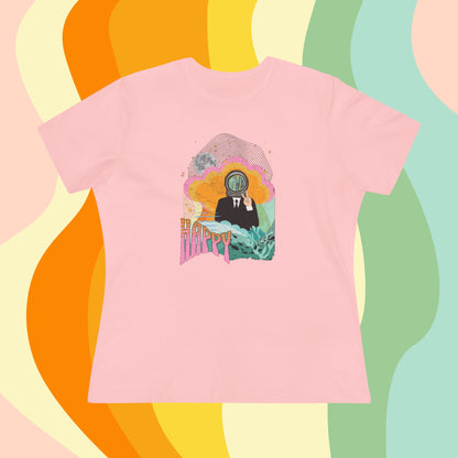 Jin Women's Tee - BTS Fanmade Retro Series - 1960s Mod Aesthetic - Soft Jersey T-Shirt