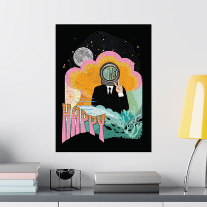 Jin 1960s Retro Series Matte Poster