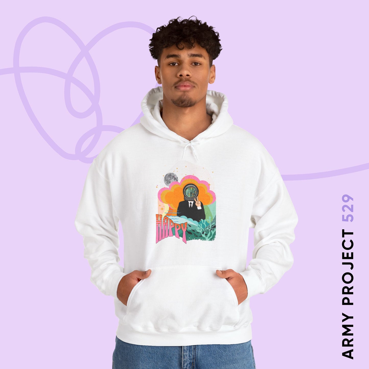 Jin 1960s Retro Series Unisex Heavy Blend™ Hoodie