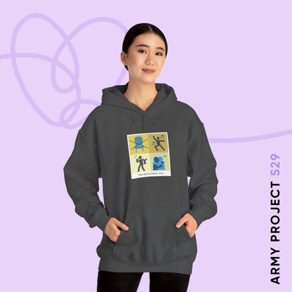 Jimin Hoodie - Funny Fanmade BTS Merch - Care Instructions - Cozy Unisex Sweatshirt