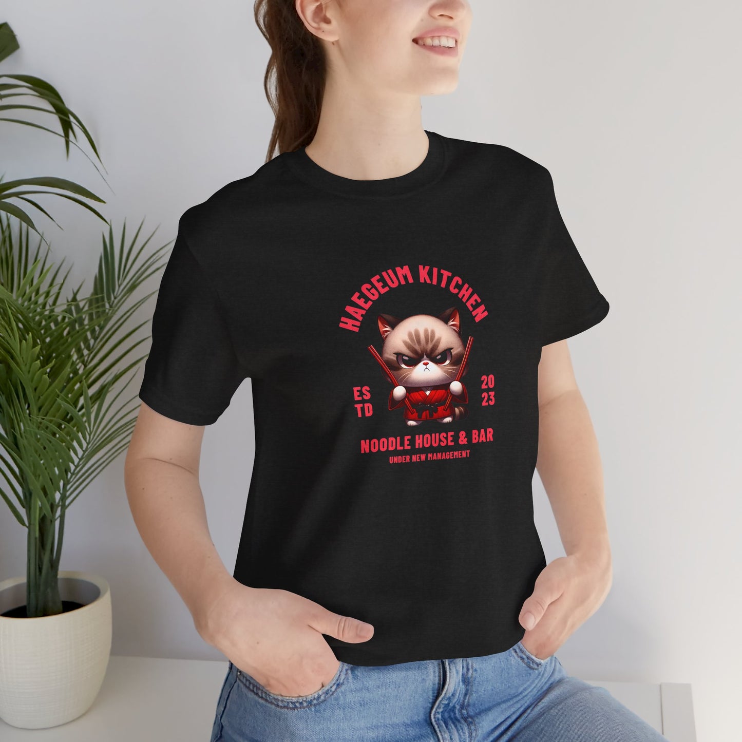 Haegeum Noodle House Unisex Jersey Short Sleeve Tee