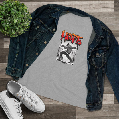 Hobi Concert Women's Tee - HOTS with Hope - Fanmade BTS Merch - Soft Jersey T-Shirt