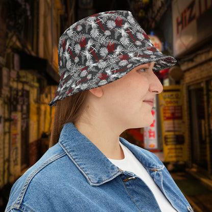 Tropical Chopsticks Bucket Hat