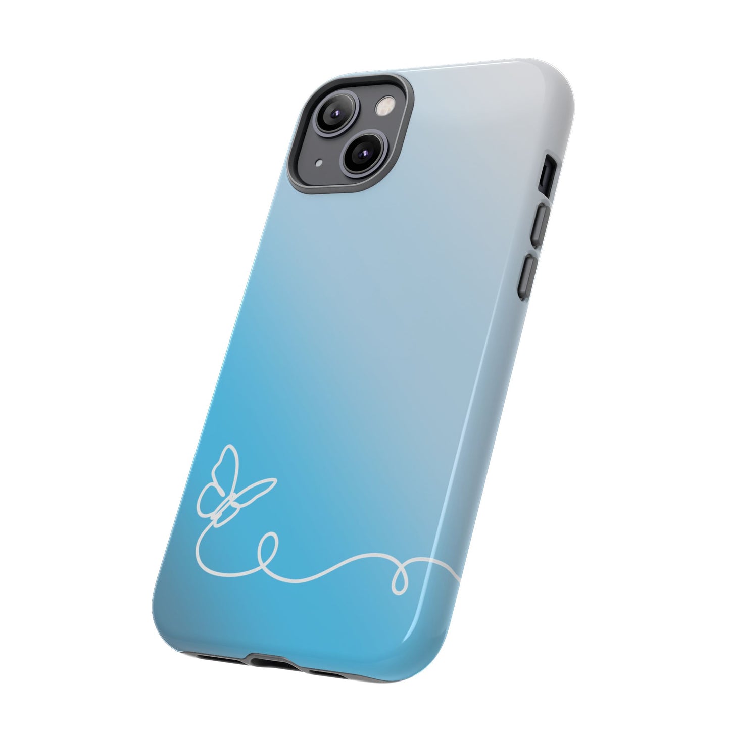 Clear Sunrise Ombre Tough Phone Case