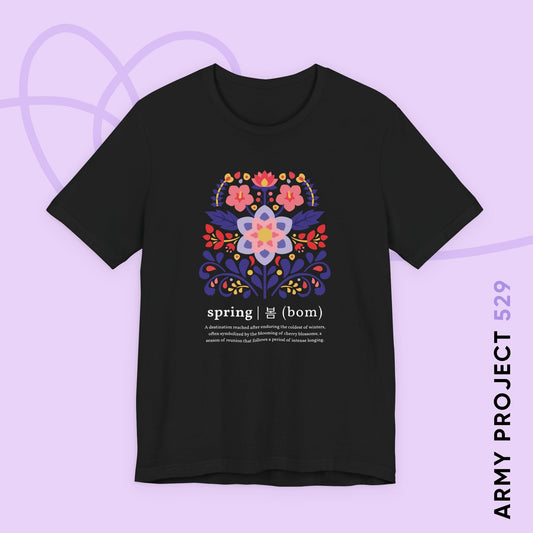 OT7 Short Sleeve Shirt - Until the Flowers Bloom - Unisex Jersey T-Shirt
