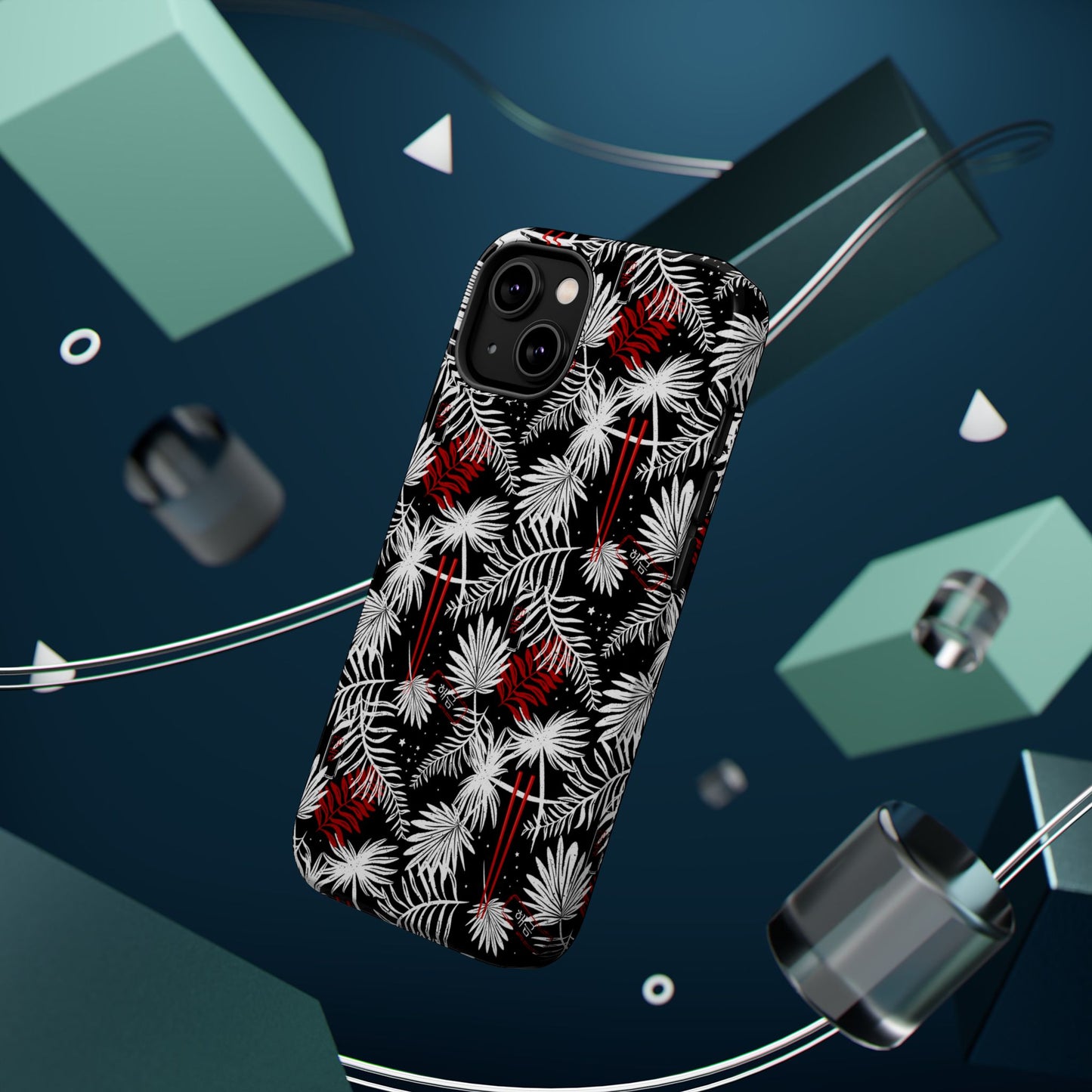 Tropical Chopsticks Magnetic Tough Phone Case