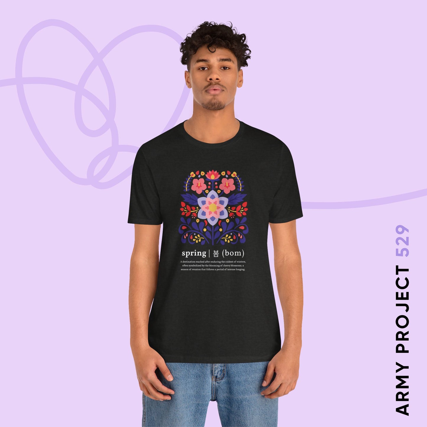 OT7 Short Sleeve Shirt - Until the Flowers Bloom - Unisex Jersey T-Shirt
