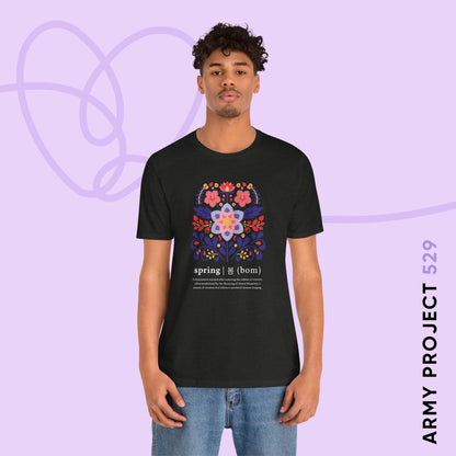 OT7 Short Sleeve Shirt - Until the Flowers Bloom - Unisex Jersey T-Shirt