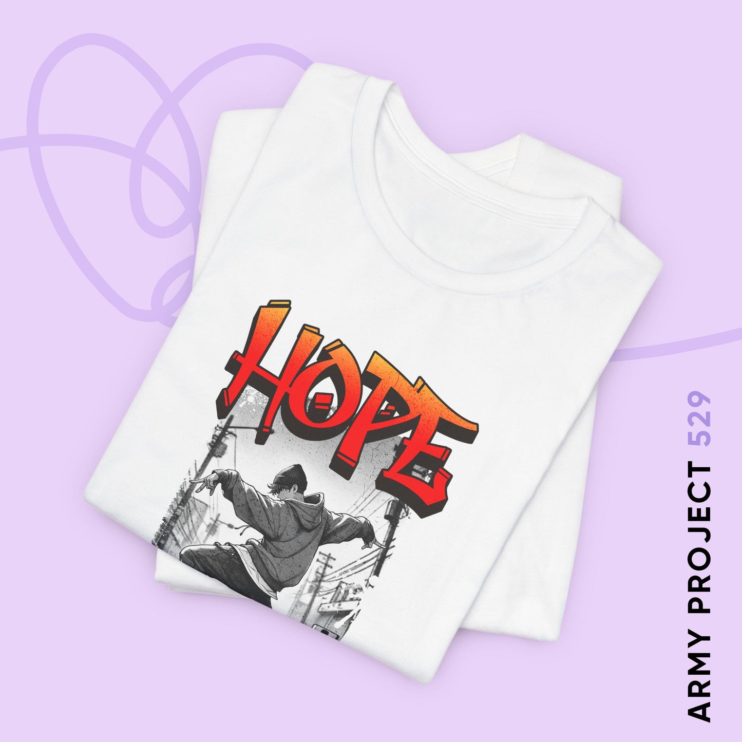 HOTS with Hope (Arson ver.) Unisex Jersey Short Sleeve Tee
