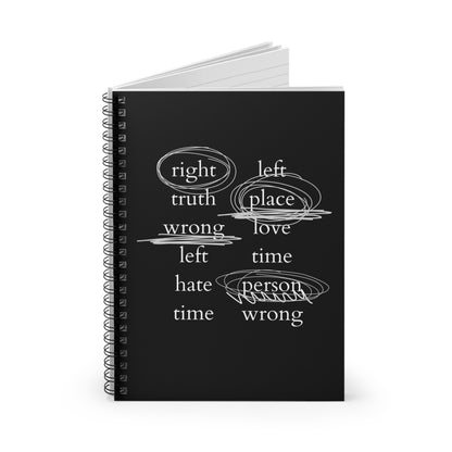 Namjoon Contradictions Spiral Notebook