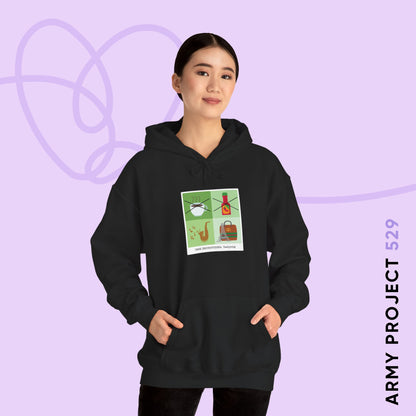 Taehyung Hoodie - Funny Fanmade BTS Merch - Care Instructions - Cozy Unisex Sweatshirt
