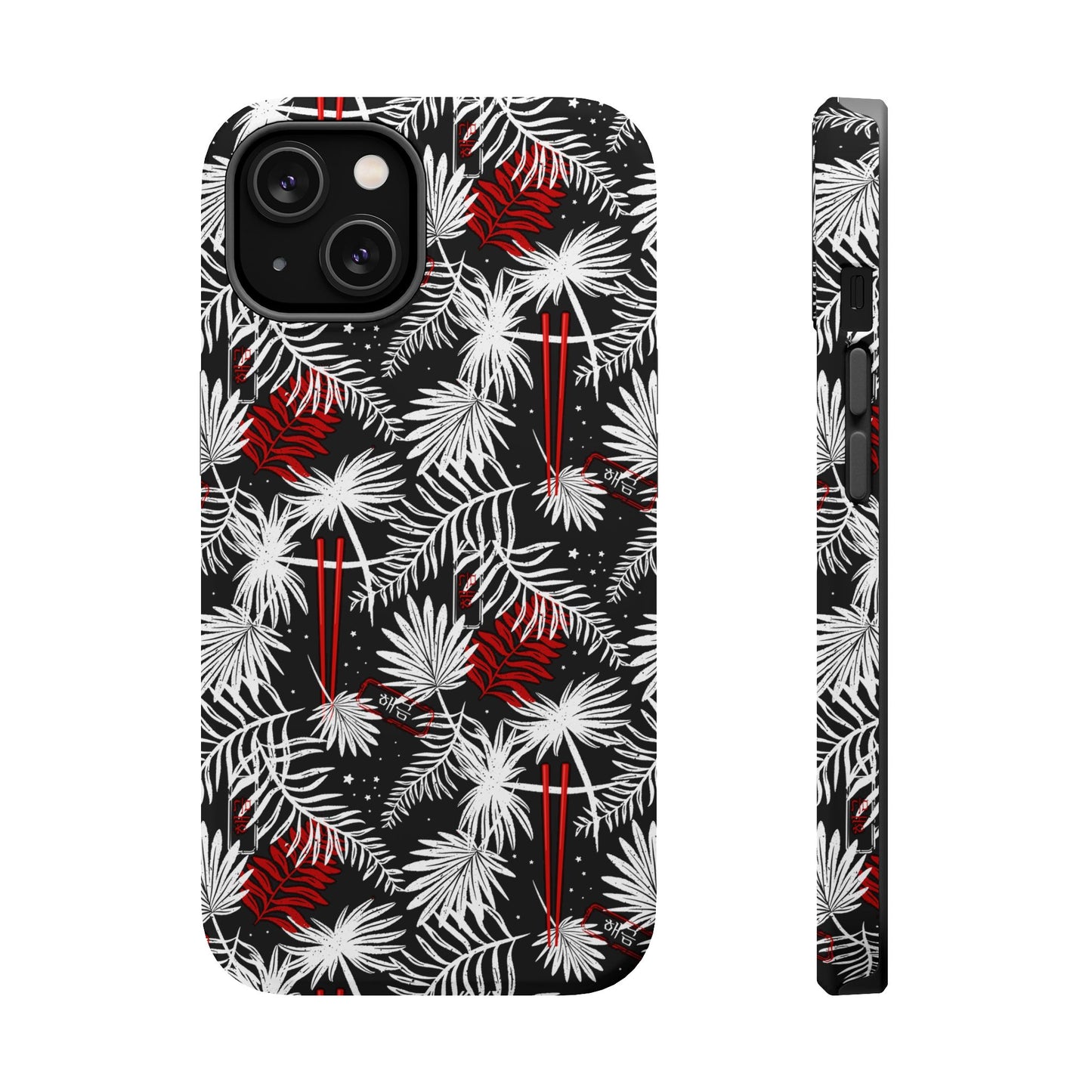 Tropical Chopsticks Magnetic Tough Phone Case