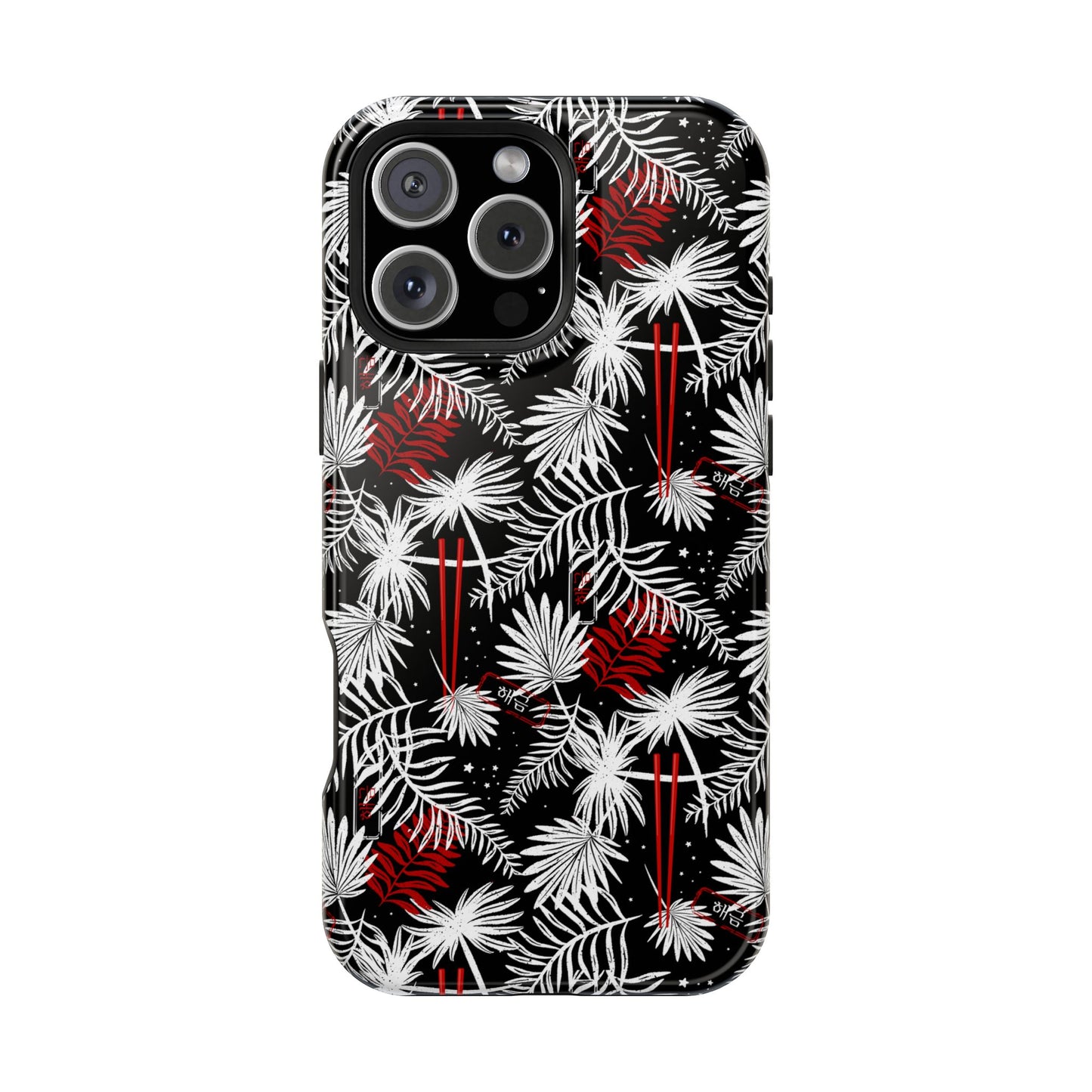 Tropical Chopsticks Magnetic Tough Phone Case