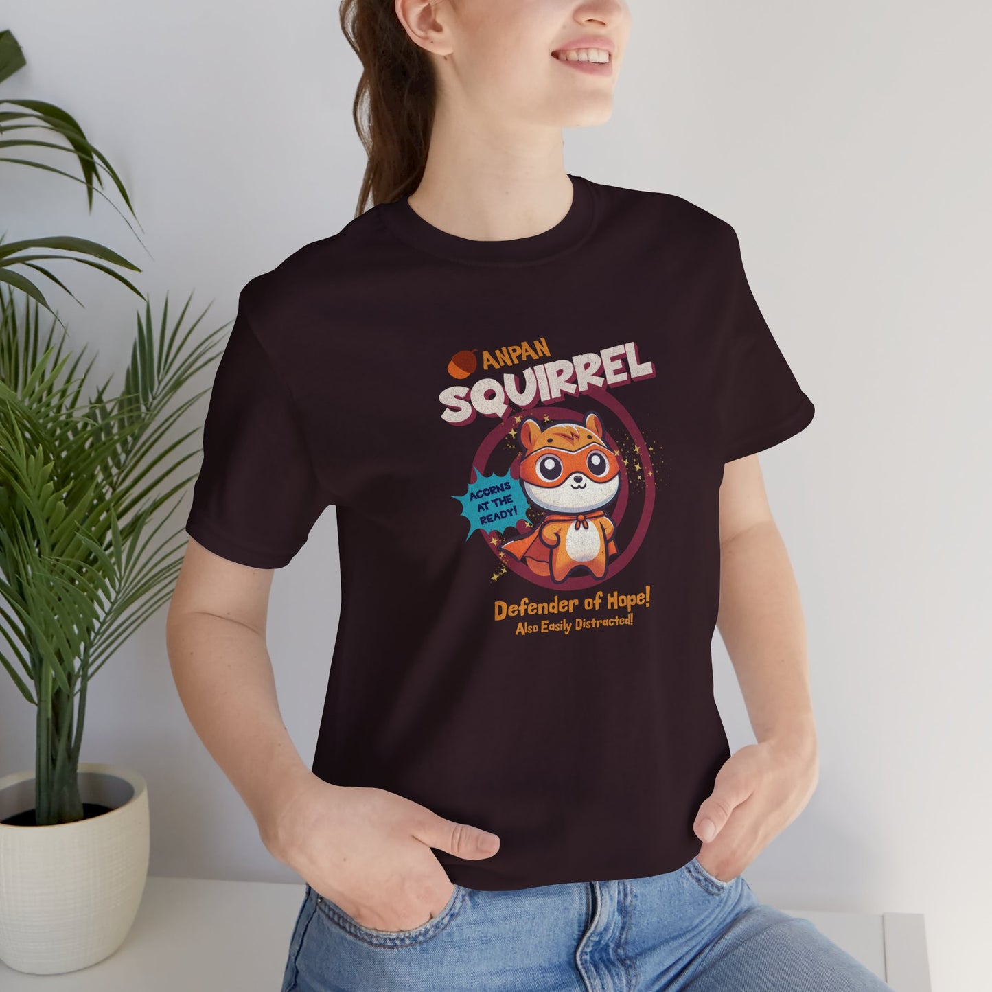 Anpansquirrel Unisex Jersey Short Sleeve Tee
