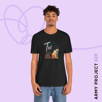 Taehyung 1950s Retro Series Unisex Jersey Short Sleeve Tee