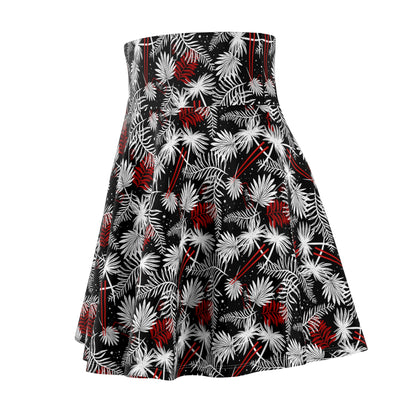 Tropical Chopsticks Skater Skirt